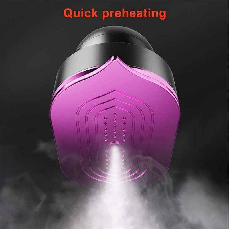 ترقية آلة الكي الصغيرة المحمولة - مكواة بخار محمولة قابلة للدوران - مكواة بخار للمنزل والسفر بقابس الاتحاد الأوروبي المتين