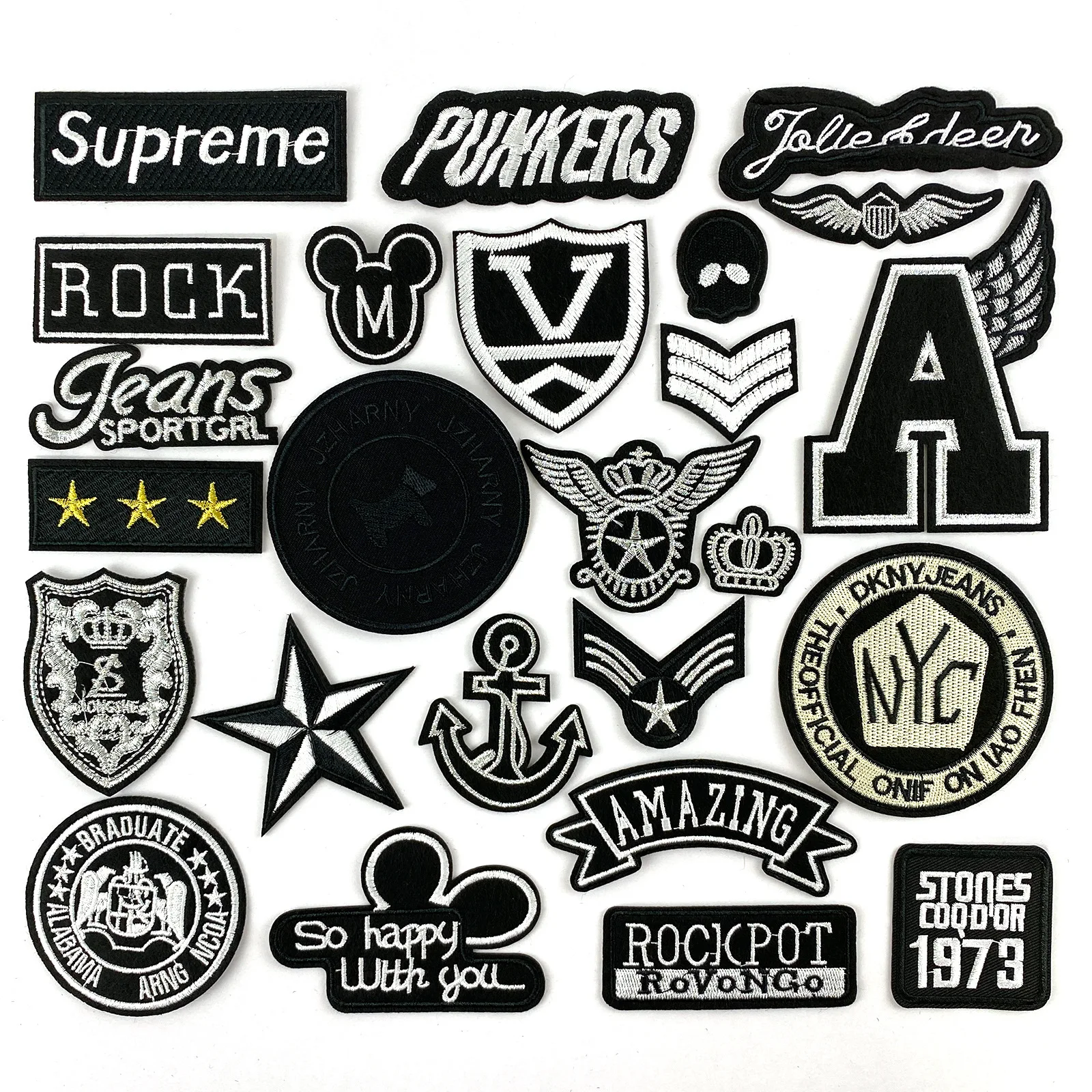 

Cartoon Flower Animal Plant Embroidery Cloth Stickers Diy Clothing Decoration Ironing Patch Embroidered Badge Cloth Stickers