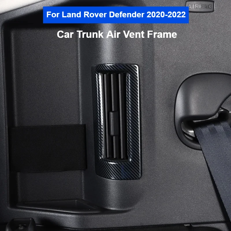 

For Land Rover Defender 90 110 2020 2021 2022 Car Trunk Air Conditioning Vent Frame Decorative Sticker Car Trunk Air Vent Cover