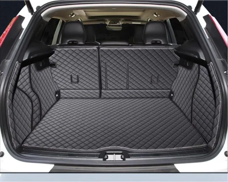 High quality! Custom car trunk mats for Volvo XC40 2024-2018 waterproof cargo liner mat boot carpets cover for XC40 2023