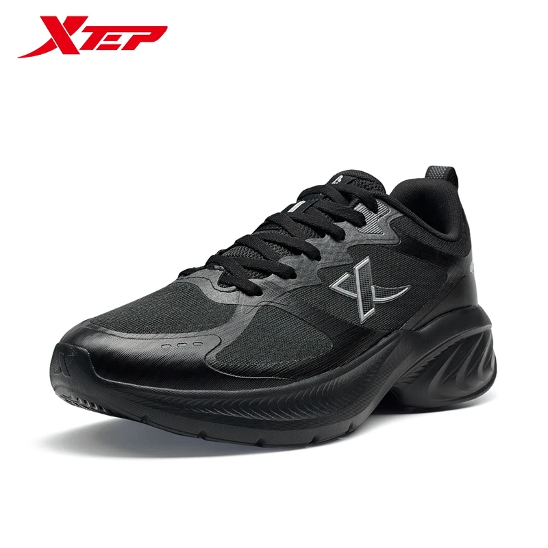 Xtep Running Shoes For Men 2024 Autumn Comfortable Sports Shoes Cushion Lightweight Support Breathable Sneakers  876319110116