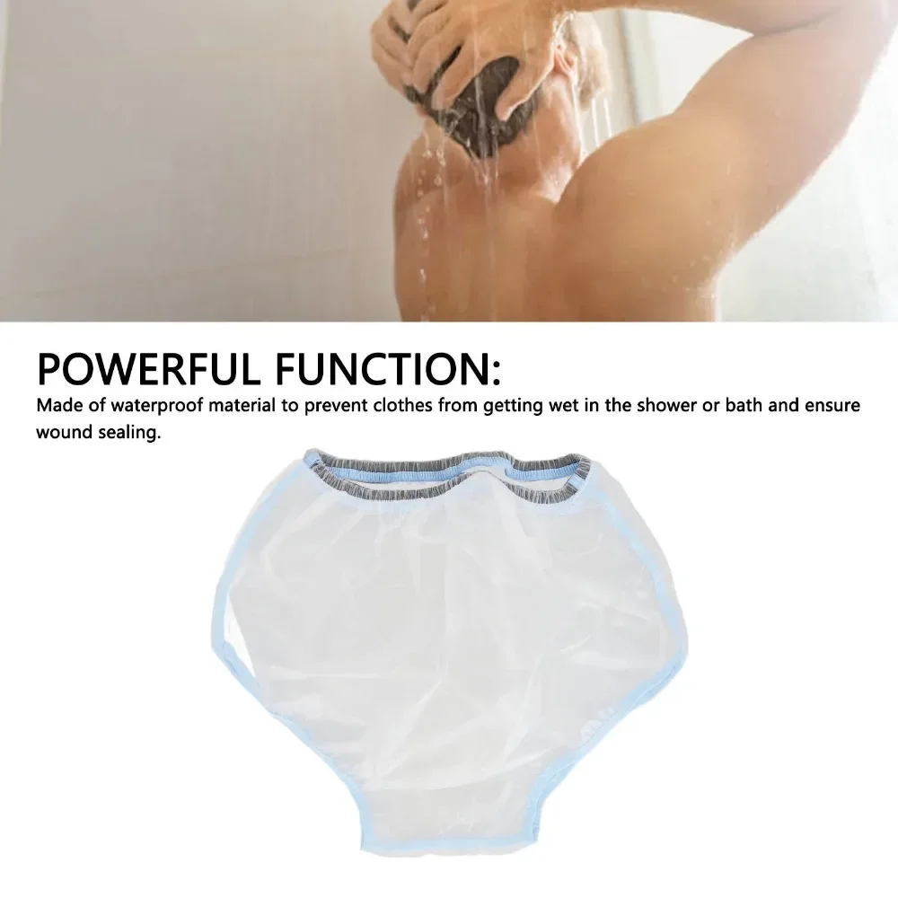 

Waterproof Bath Underwear Unisex Postoperation Incontinence Hemorrhoids Shower Cover Bath Underwear for Adult Children Reusable