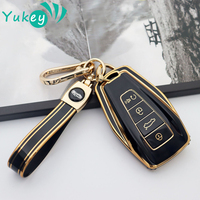 TPU Car Remote Key Case Cover Shell For Geely Boyue NL3 Emgrand X7 EX7 SUV GT GC9 Borui Coolray 2019-2020 Atlas Accessories