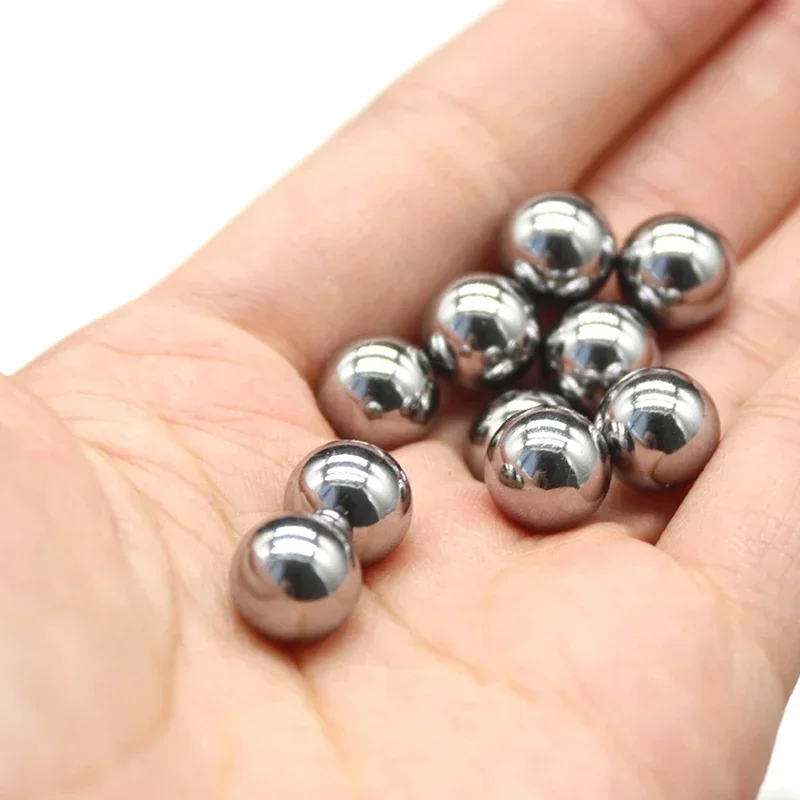 

New High Carbon Steel Balls Diameter 3mm 4mm 5mm 6mm 8mm 10mm 12mm Steel Balls Bicycle Bearing Slingshot Balls