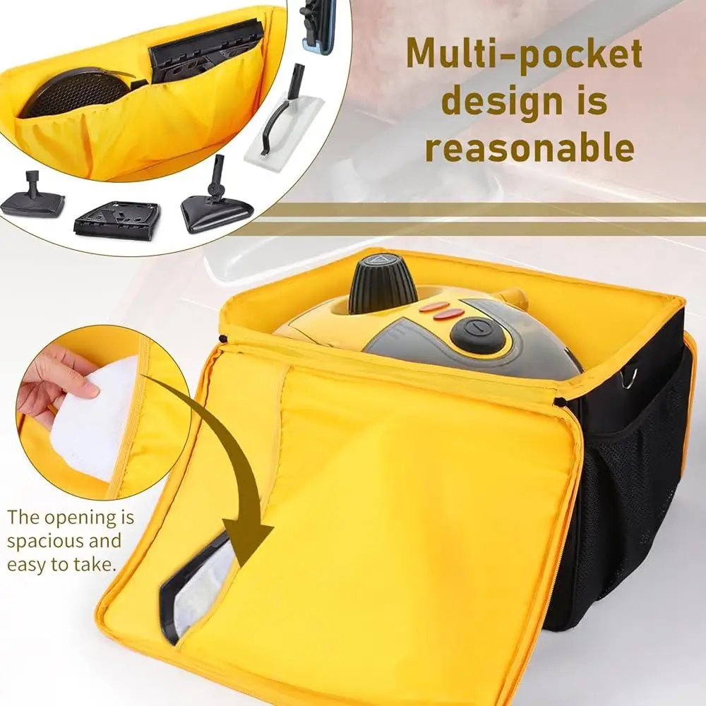 조정 가능한 보관 가방 Wagner Spraytech C900134 추가 포켓이 있는 스티머 휴대용 클리너 주최자 내구성 있는 옥스포드 천