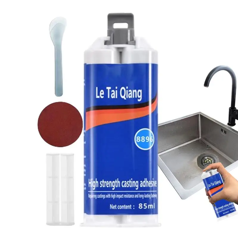 Metal Glue Professional Grade Metal To Metal Glue 85g Instant Super Glue For Metal Stainless Steel DIY Craft Aluminum Alloy