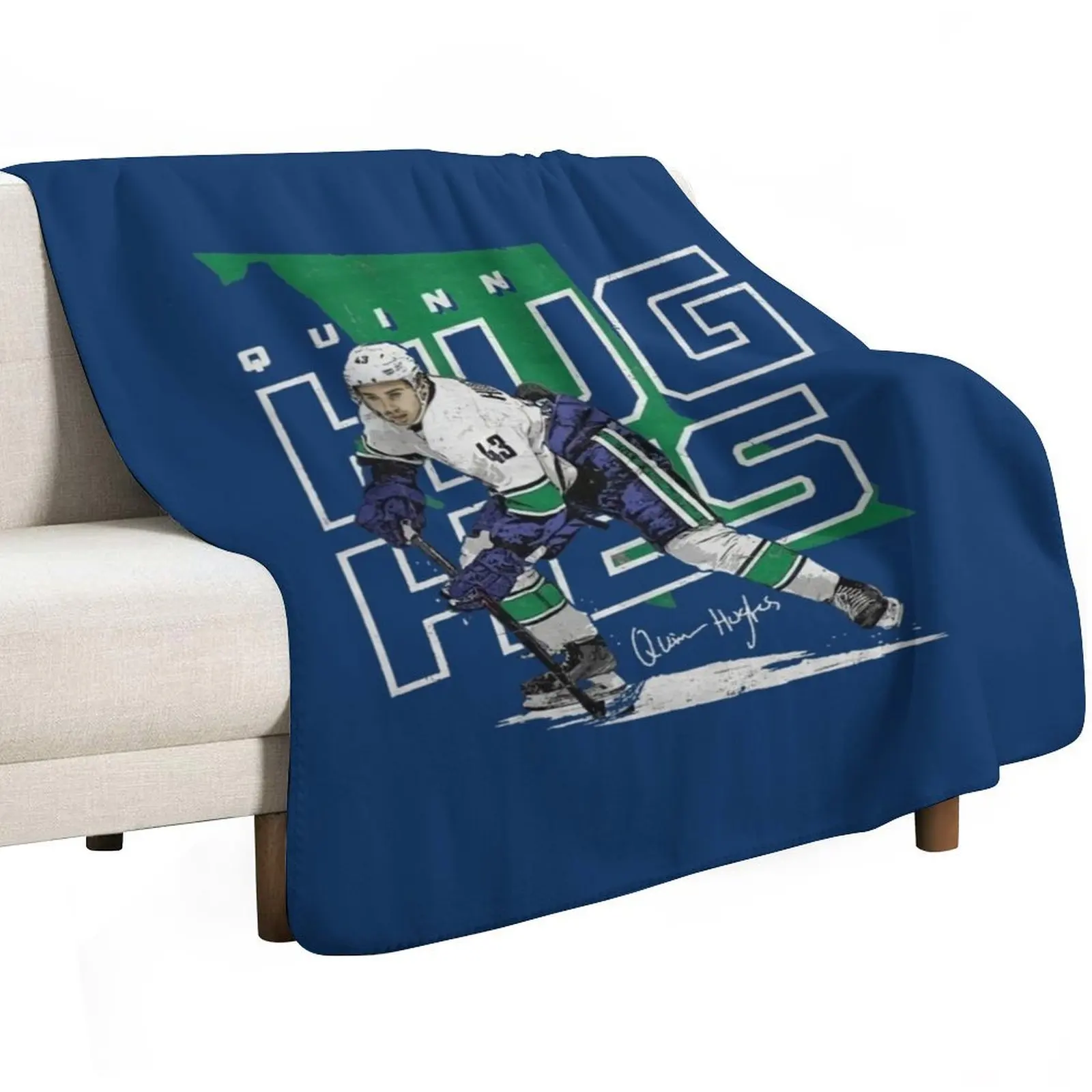 Quinn Hughes Throw Blanket Sofa Quilt Decorative Beds Decorative Sofa Single Warm Thin Blankets