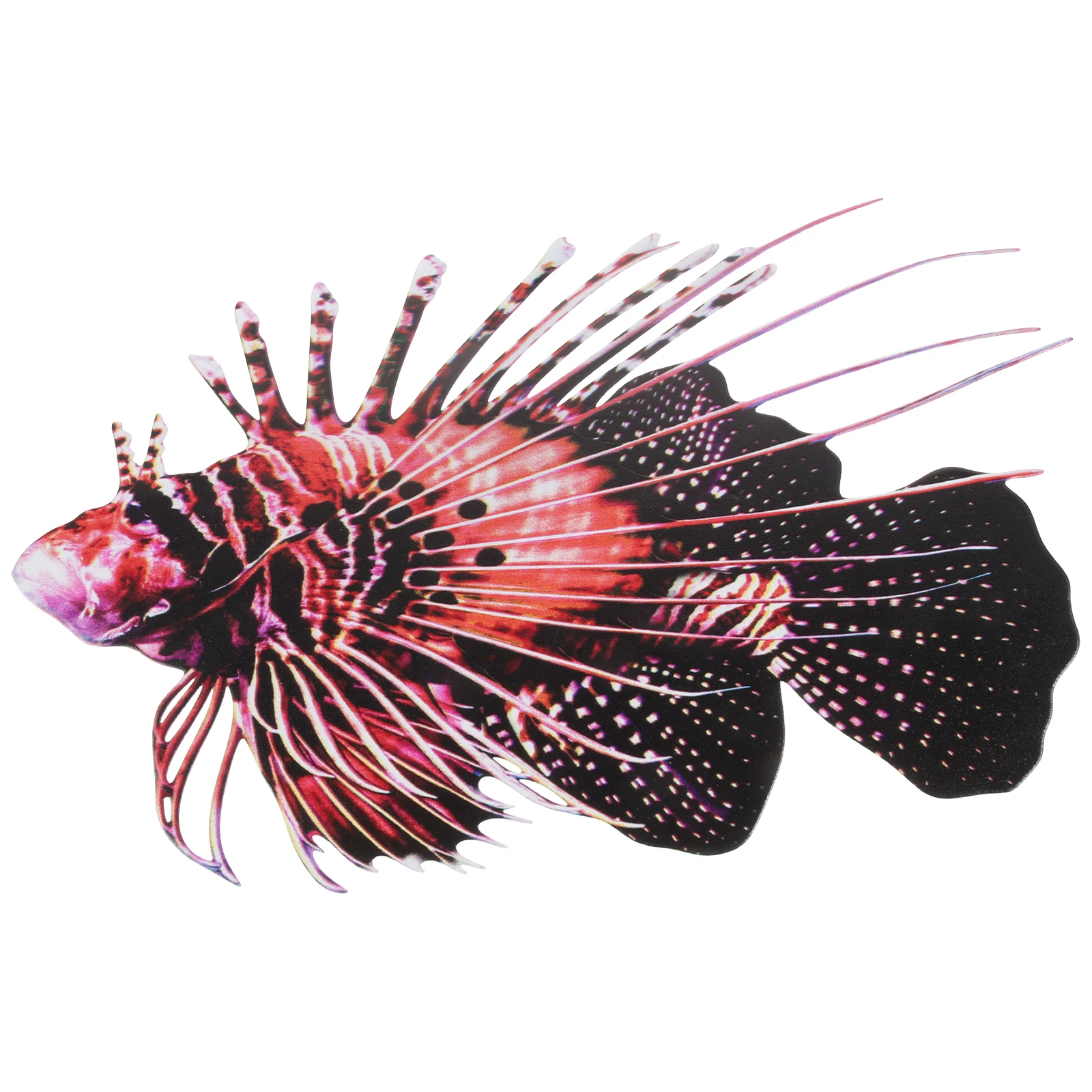 

Iron Metal Fish Decor Decor Animal Hanging Art Compact Size Home Office Restaurant Metal Fish Sculpture