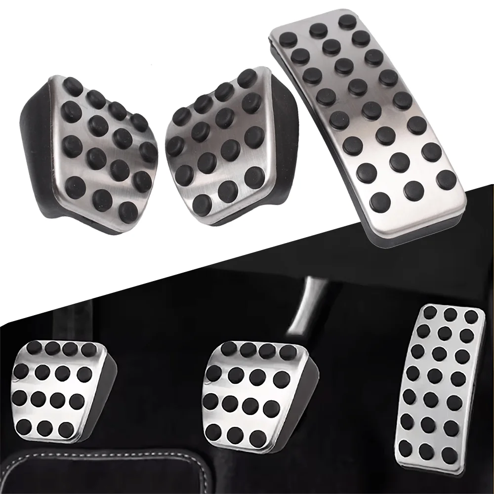 Gas Brake Pedal Cover For Mercedes Benz 2013-2019 GLE GLS ML GL 350 400 450 550 W166 X166 Sport Non Slip Brake Foot Pedals