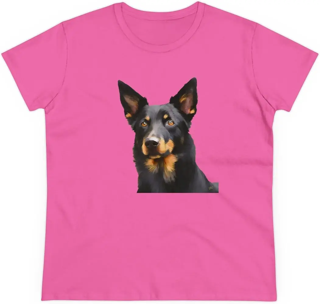 Australian Kelpie #2 Women's High Quality 100%Cotton Short Sleeve