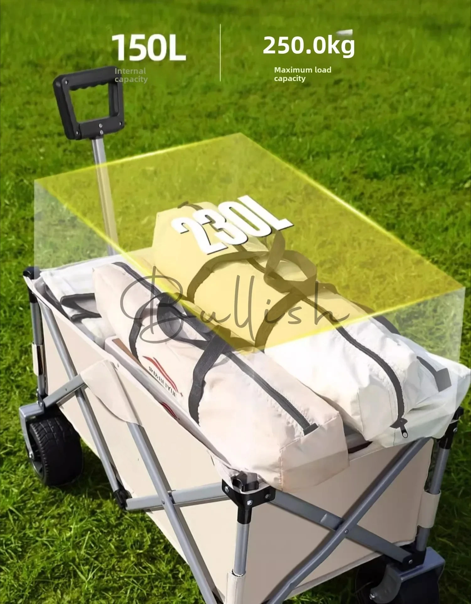 Wózek kempingowy, składany wóz – Outdoor Camping Trolley recenzja i cena
