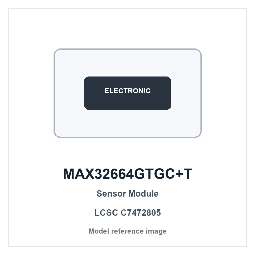 1pcs MAX32664GTGC+T TQFN-24-EP(3x3) Sensor Module