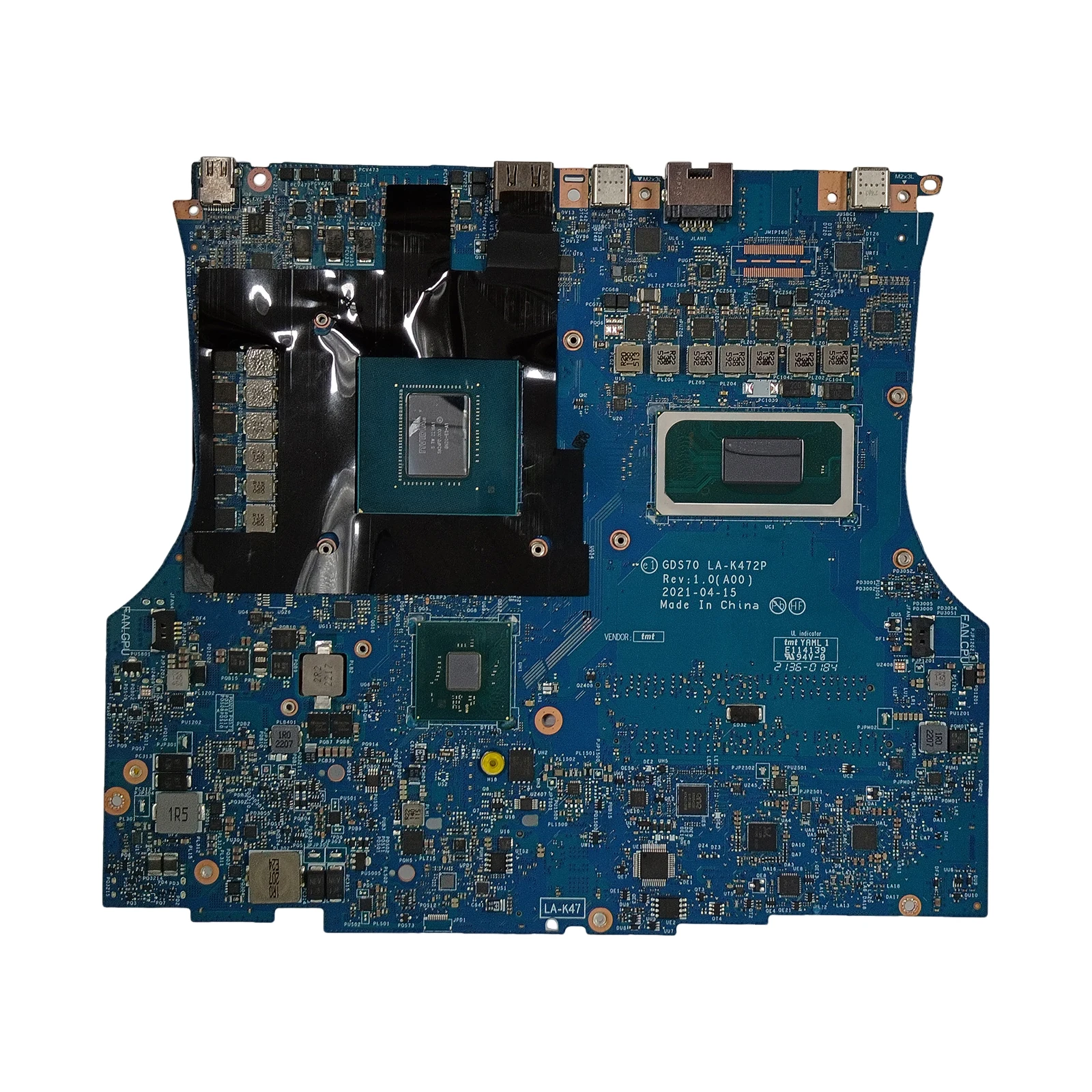 

For Dell Alienware X17 Laptop Motherboard i7-11800H i9-11980HK CPU 6/16GB RTX3070 RTX3060 RTX3080 GPU Mainboard HDQ75 LA-K472P