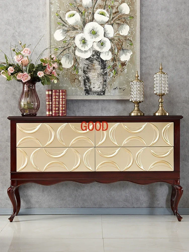 Entry front door Entrance cabinet Modern simple American style