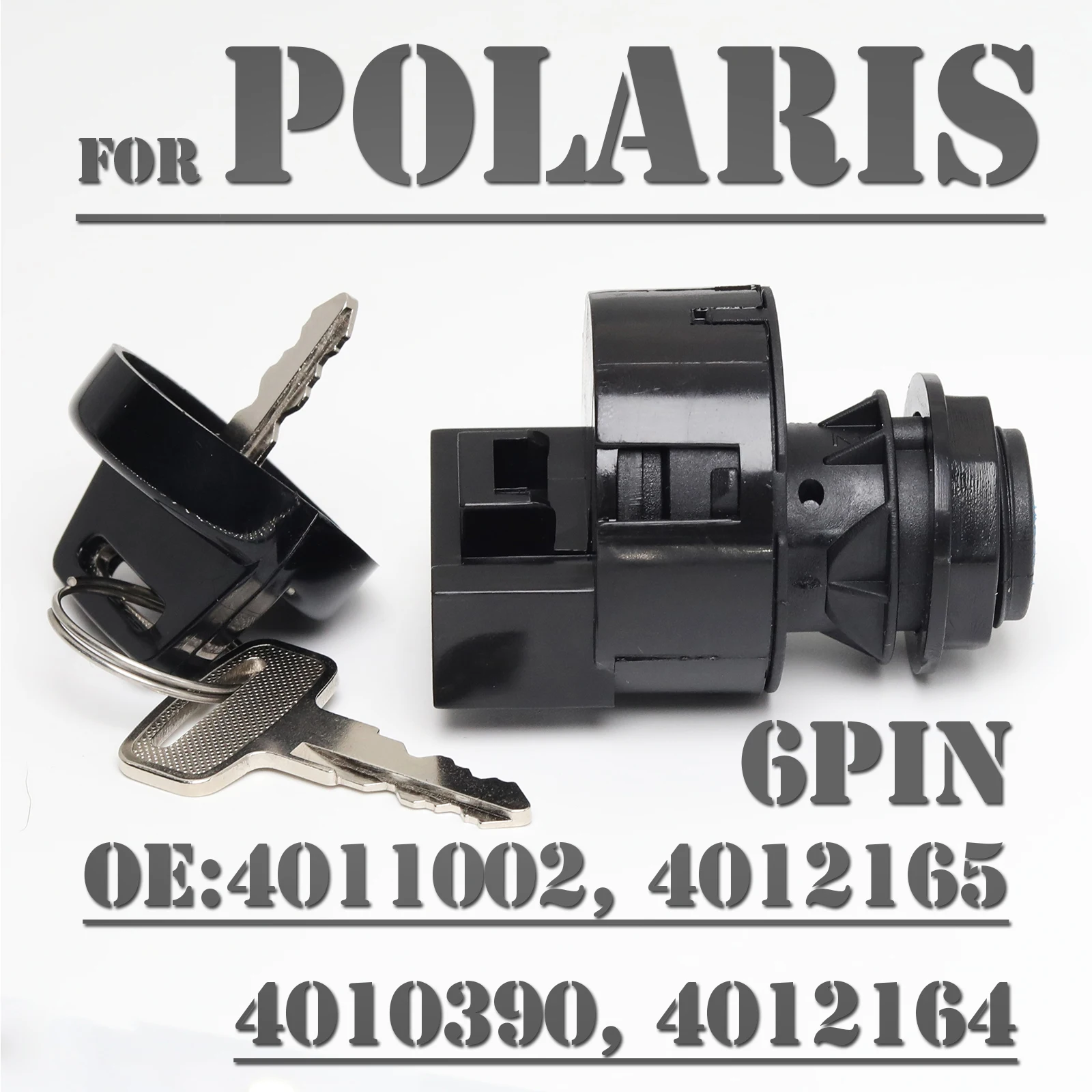 Ignition Switch 3 Position 6 Pins For Polaris RZR 570 850 900 EPS RZR XP 4 900 Ranger Crew XP Sportman Touring Forest 2008-2023