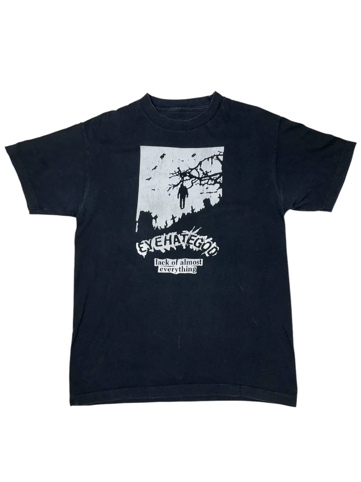 Vintage 00s Eyehategod Lack of Almost Everything Sludge Tshirt Size M Mens