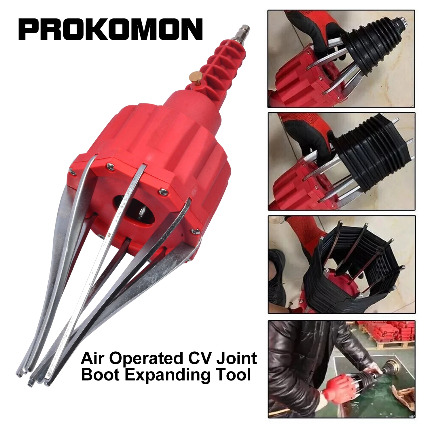 Pneumatic CV Joint Boot Installation Tool Air Powered CV Axle Install Removal Expander CV Boot Stretcher Stretching Tool