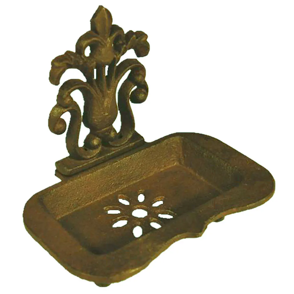 

Винтажная металлическая коробка для мыла с полым сливом снизу для ванной комнаты, кухни, прачечной, использования в отеле, барный держатель для мыла, стойка для хранения