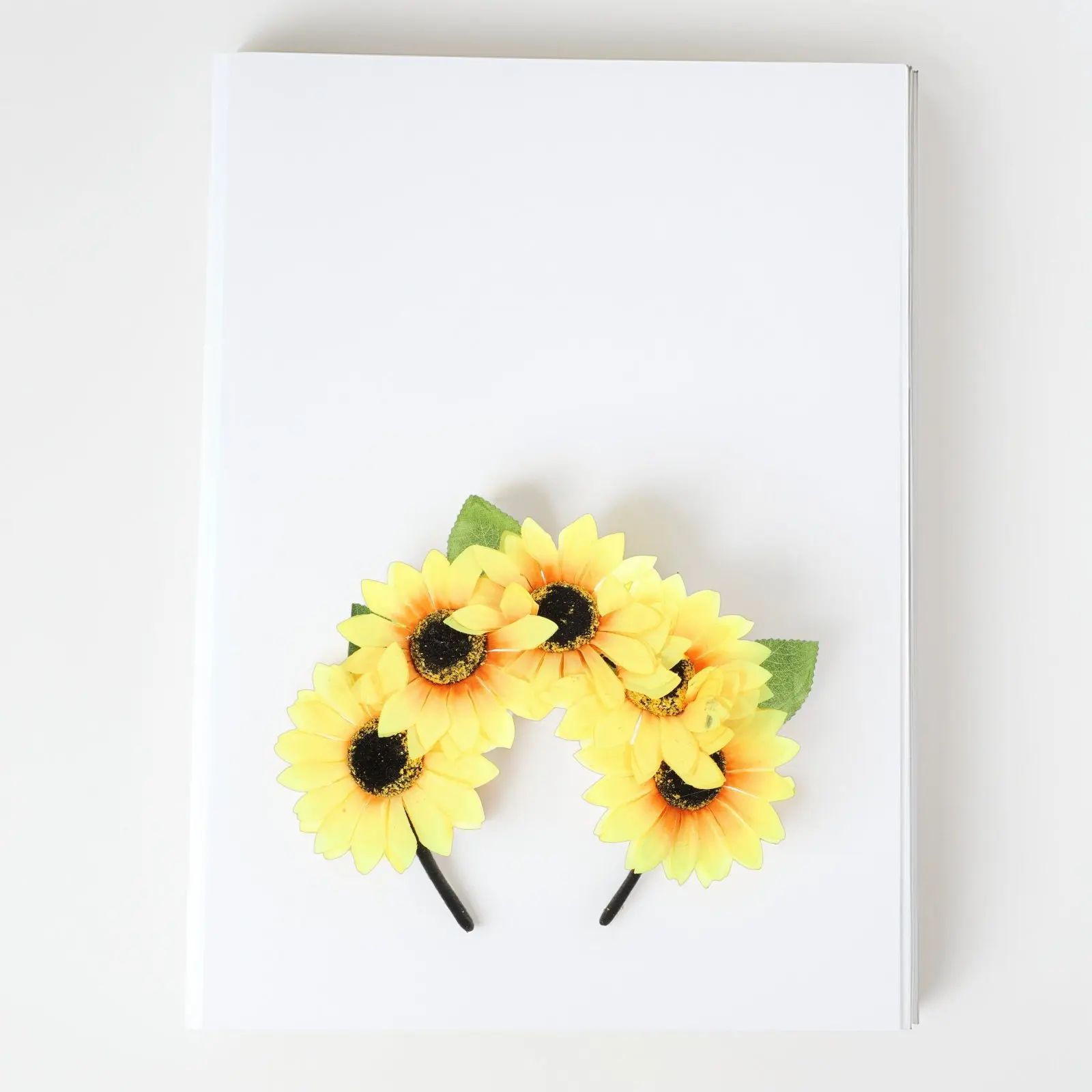 

Bohemian Sunflower Party Hairband Floral Decorative Headband Festival Photo Shoot Women Headdress Hair Hoop Sunflower Hair Hoop
