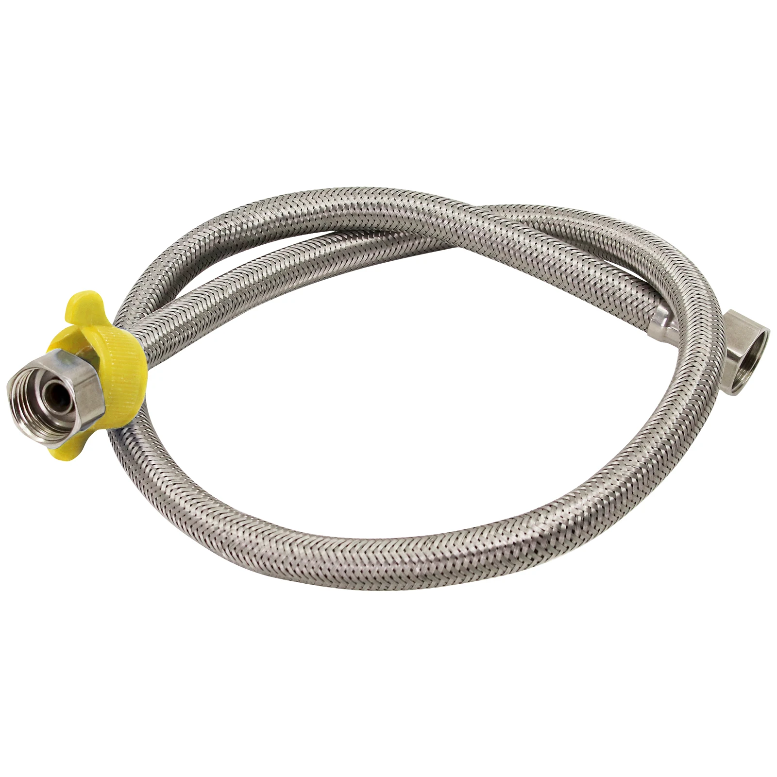 

Трубка из нержавеющей стали 304, водопроводная труба, 1/2 дюйма, кран для горячей и холодной воды, впускной шланг, нагреватель, гибкая соединительная труба, 80 см