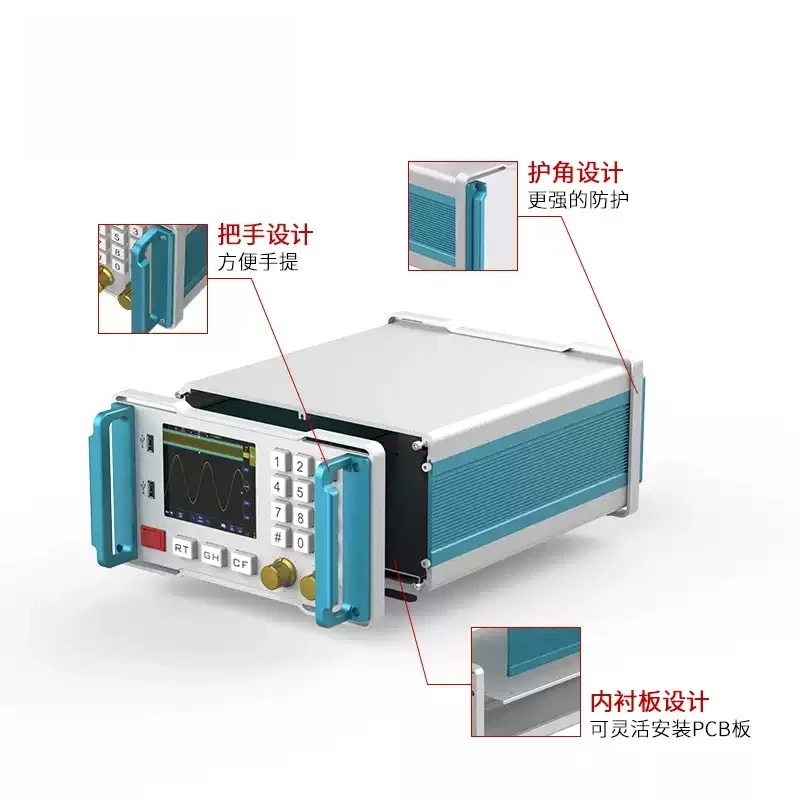 1Pcs Aluminum Profile Security Monitoring Aluminum Chassis Aluminum Alloy Industrial Scientific Research Power Equipment Carry