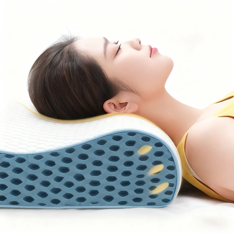 وسادة ذاكرة للعناية بالرقبة، ارتفاع مزدوج لتفضيلات النوم المختلفة، عيد الميلاد، هدية عيد الشكر