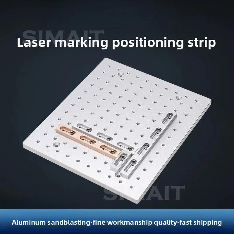 Laser Marking Positioning Bar – Right Angle Fixture Block Stop for Laser Engraving Machine