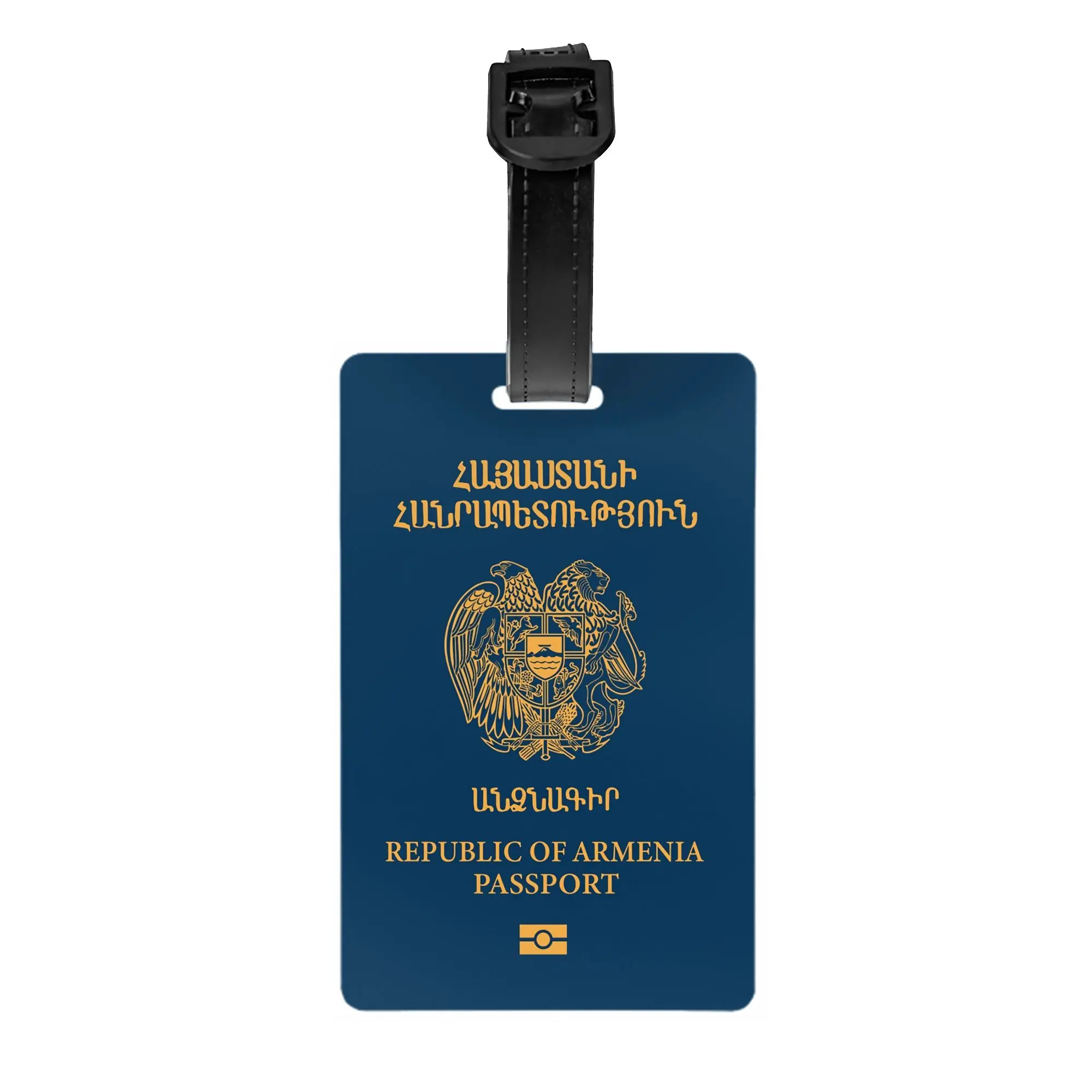 Custom Armenian passport Luggage Tag Privacy Protection  Baggage Tags Travel Bag Labels Suitcase
