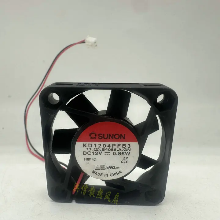 

SUNON KD1204PFB3 DC 12 В 0,86 Вт 40x40x10 мм 2-проводной охлаждающий вентилятор