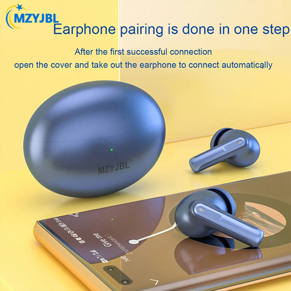 MZYJBL Buds 3 Pro Bluetooth Wireless Earphone ANC Charging Headphones Xy-70 TWS HiFi Stereo Audio Noise Reduction Sports Earbuds