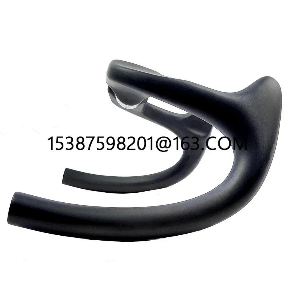 HB23 2024 New Standards 31.8*330/350/370/390mm Carbon Track Handlebar Full Toray T800 Carbon Fiber Road Handlebar