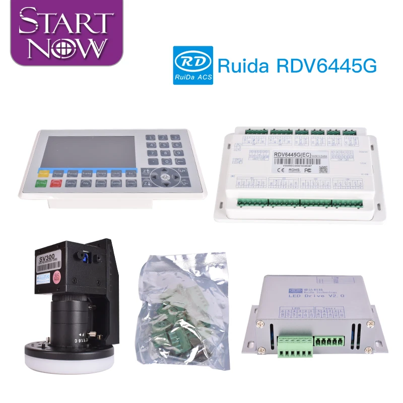 Ruida RDV6445G CCD Visual Vision  Control System 6442G for  Cutting Engraving Machine  Marking Position Function