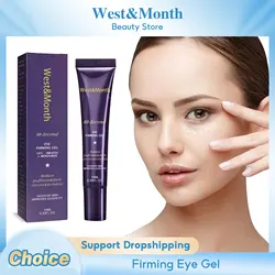 Firming Eye Gel Lighten Wrinkles Dark Circles Lifting Puffy Eyes Reduce Fine Lines Moisturizing Brightening Eye Bags Care Gel