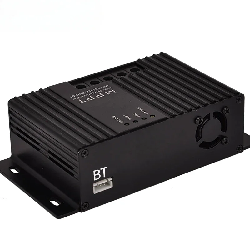 25A MPPT Controller Solar Charge 12V Solar Panel Charge Regulator Bluetooth APP LCD Display Dual Battery Charge For RV
