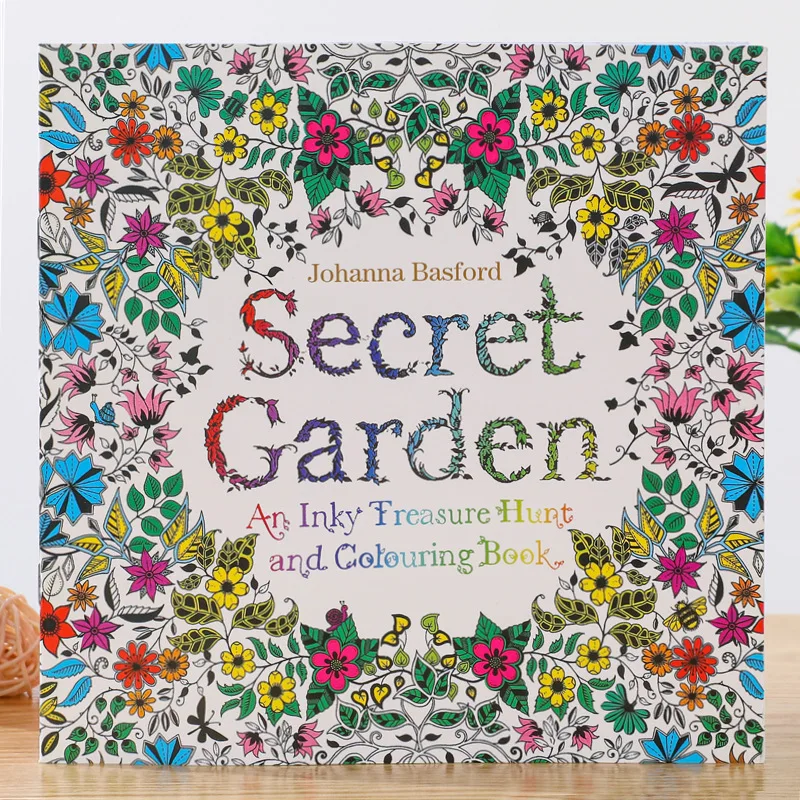 Montessori Toys Secret Garden Coloring Book Adult Adult Stress Relief Hand-painted Coloring Book Student Coloring Painting Book