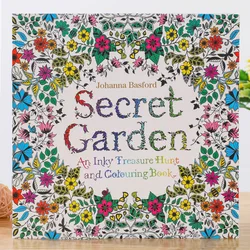 Montessori Toys Secret Garden Coloring Book Adult Adult Stress Relief Hand-painted Coloring Book Student Coloring Painting Book