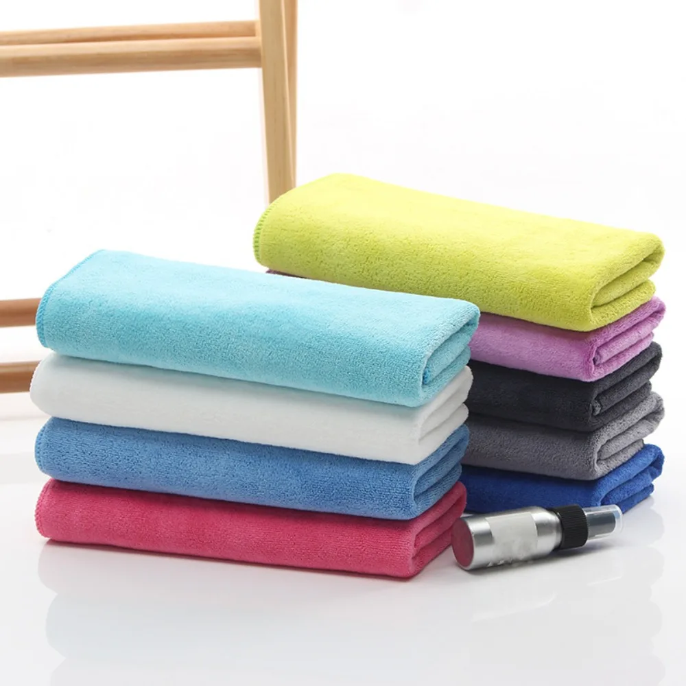 

With Bundle Pocket Sports Towel Quick-Drying Wiping Sweat Gym Towel Soft Absorbing Water Swimming Towel Tennis