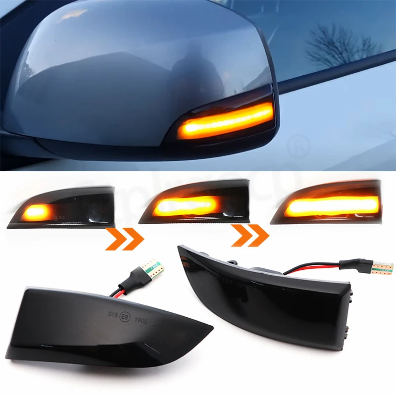 Fit For Renault Megane 3 MK3 III RS 2008-2016 Laguna III X91 Fluence LED Dynamic Blinker Indicator Mirror Turn Light Signal