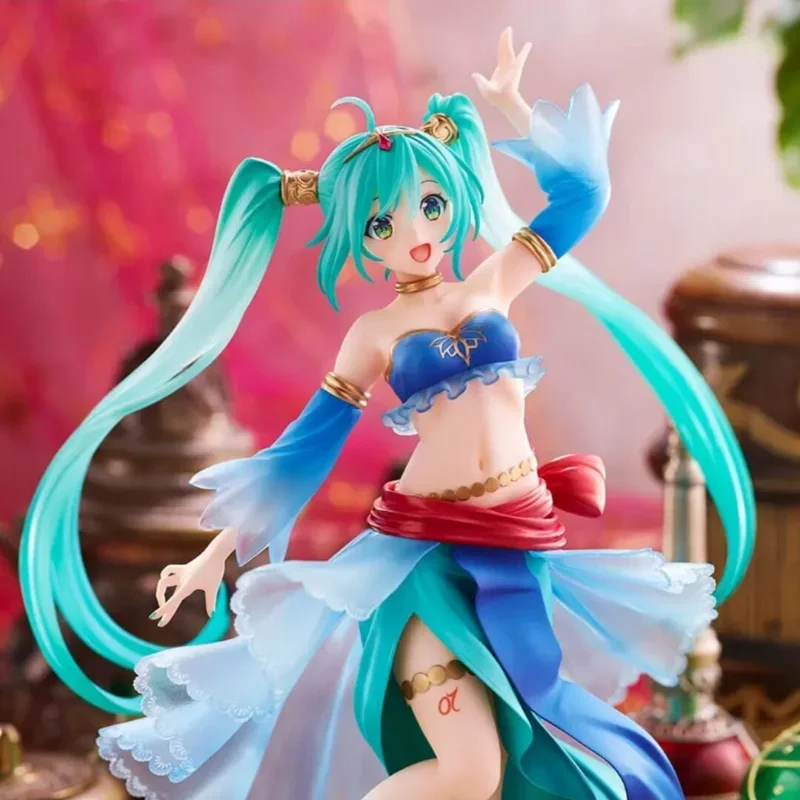 TAITO Virtual Singer Anime Artist's Masterpiece Hatsune Miku Arab Princess Taxi Dancer Action Figure Toy for Kids Gift Model