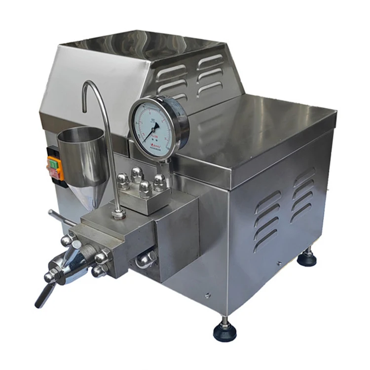 High Pressure Homogenizer Ice Cream Homogenizer Cream Fresh Milk Yogurt Homogenizer Machine