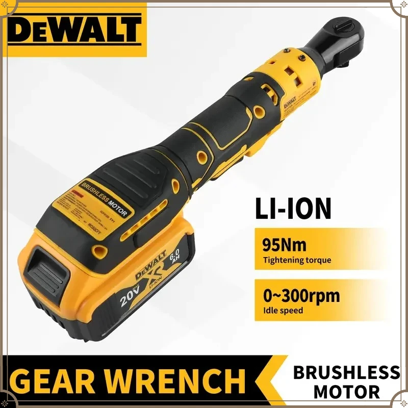 

Dewalt DCF512 Brushless Ratchet Right Angle Wrench Cordless Driver Multifunction Variable Speed Power Wrench LED Power Tools