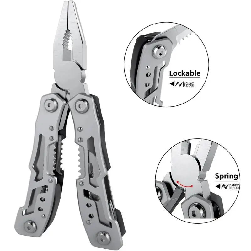 

Multifunctional Pliers Pocket Knife Pliers Multitool Fishing pliers Hand Tool Stainless steel Outdoor Survival Hunting Tools