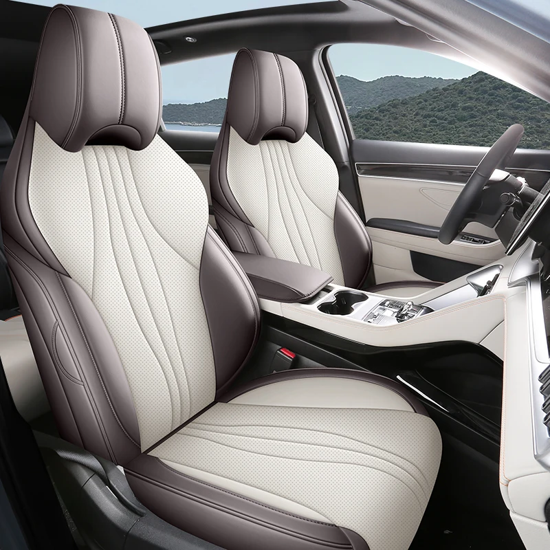 

Aotocovers Car Seat Cover Specific Customize for BYD Song Plus EV 2020-2025 Year Full Covered with Front and Rear Seats