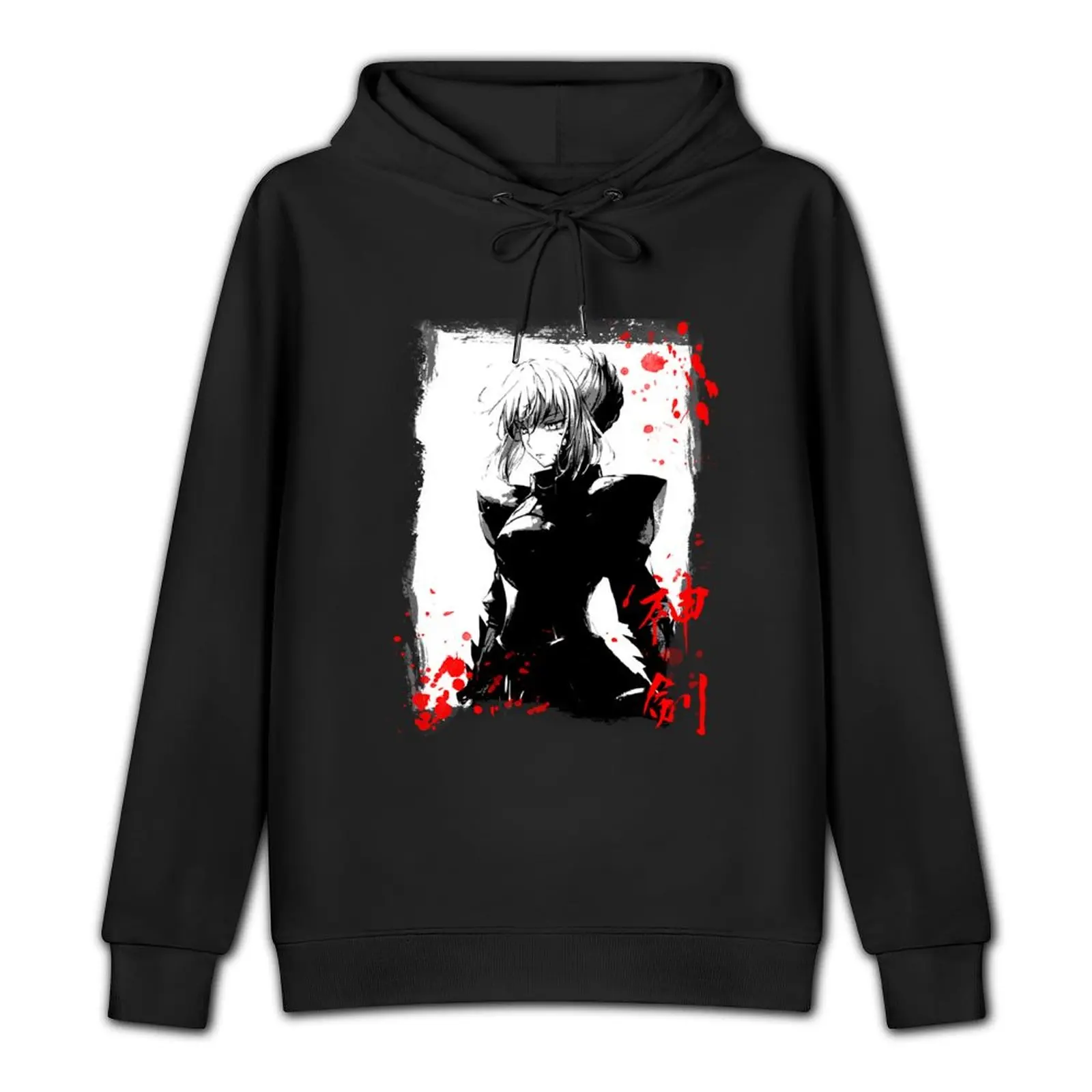 Fate - Saber Pullover Hoodie mens clothing anime clothing men wear winter clothes anime hoodie