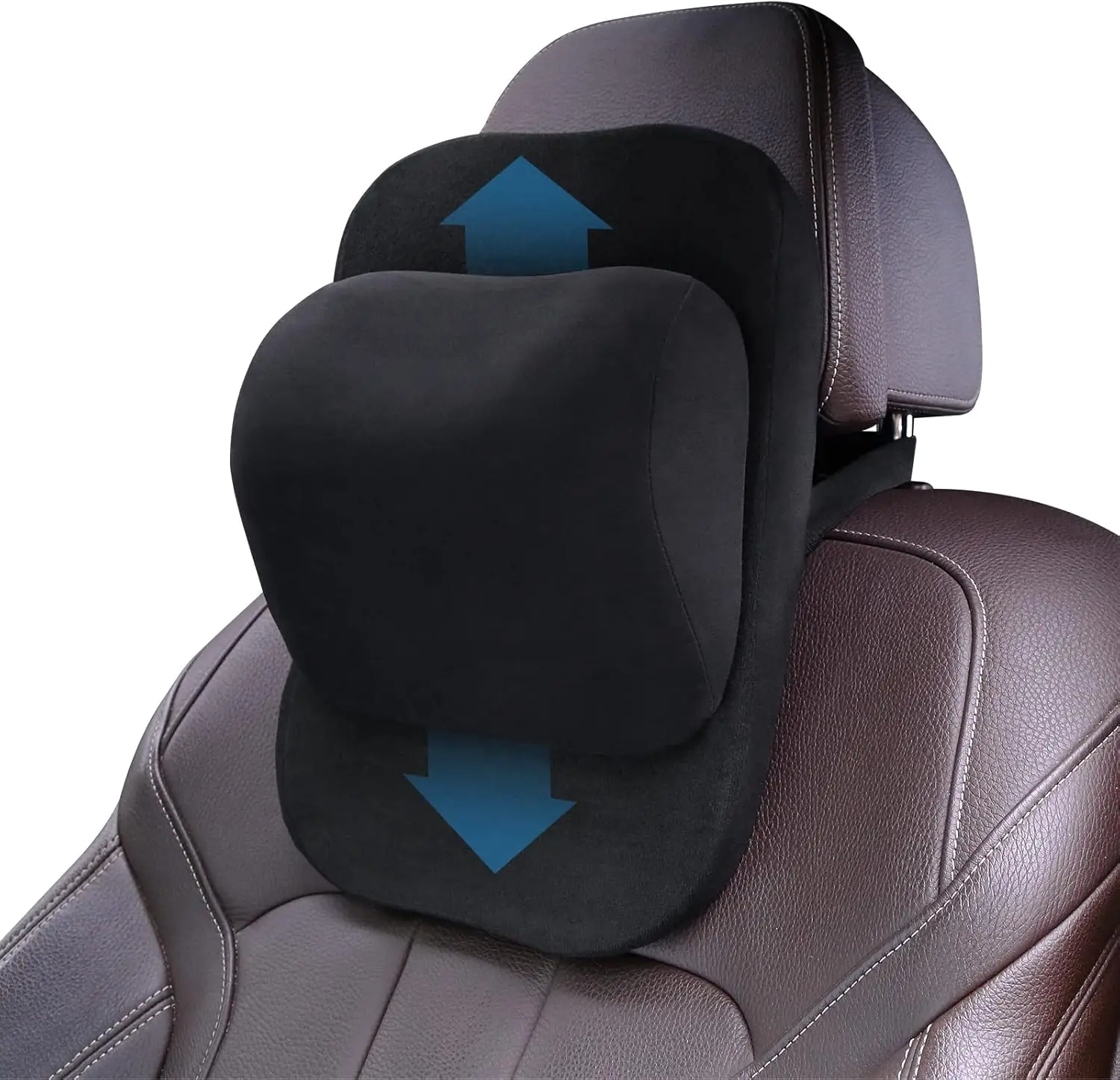 

Adjustable Memory Foam Car Neck Pillow for Cervical Support & Driving Comfort