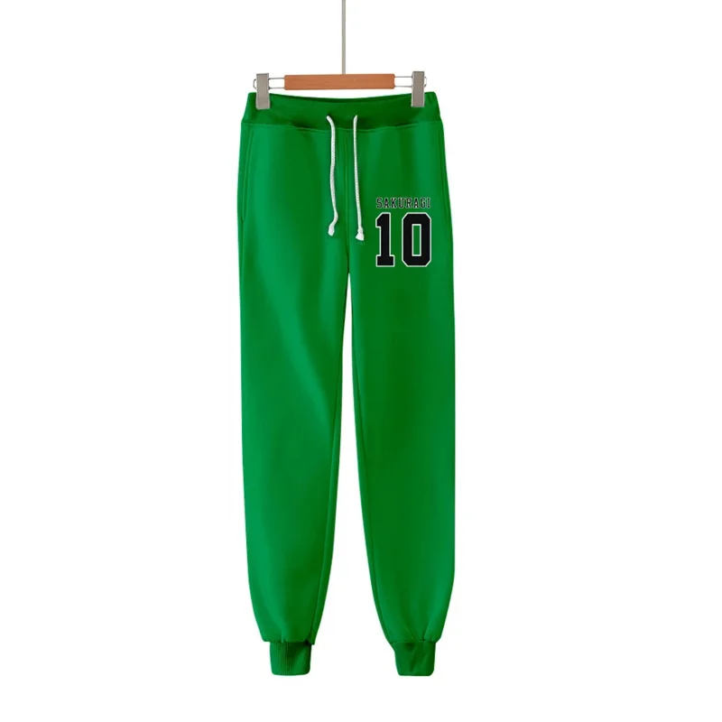 Anime SLAM DUNK Shohoku Pantaloni Pantaloni da jogging 3D Pantaloni casual da uomo/donna Pantaloni sportivi Hip Hop Sakuragi Hanamichi Costumi Cosplay