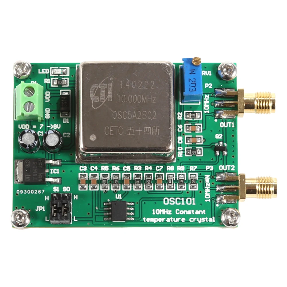 OCS101 OCXO 10MHz 20M 30M 80M Frequency Standard Reference Module Crystal Oscillator Constant Temperature Board