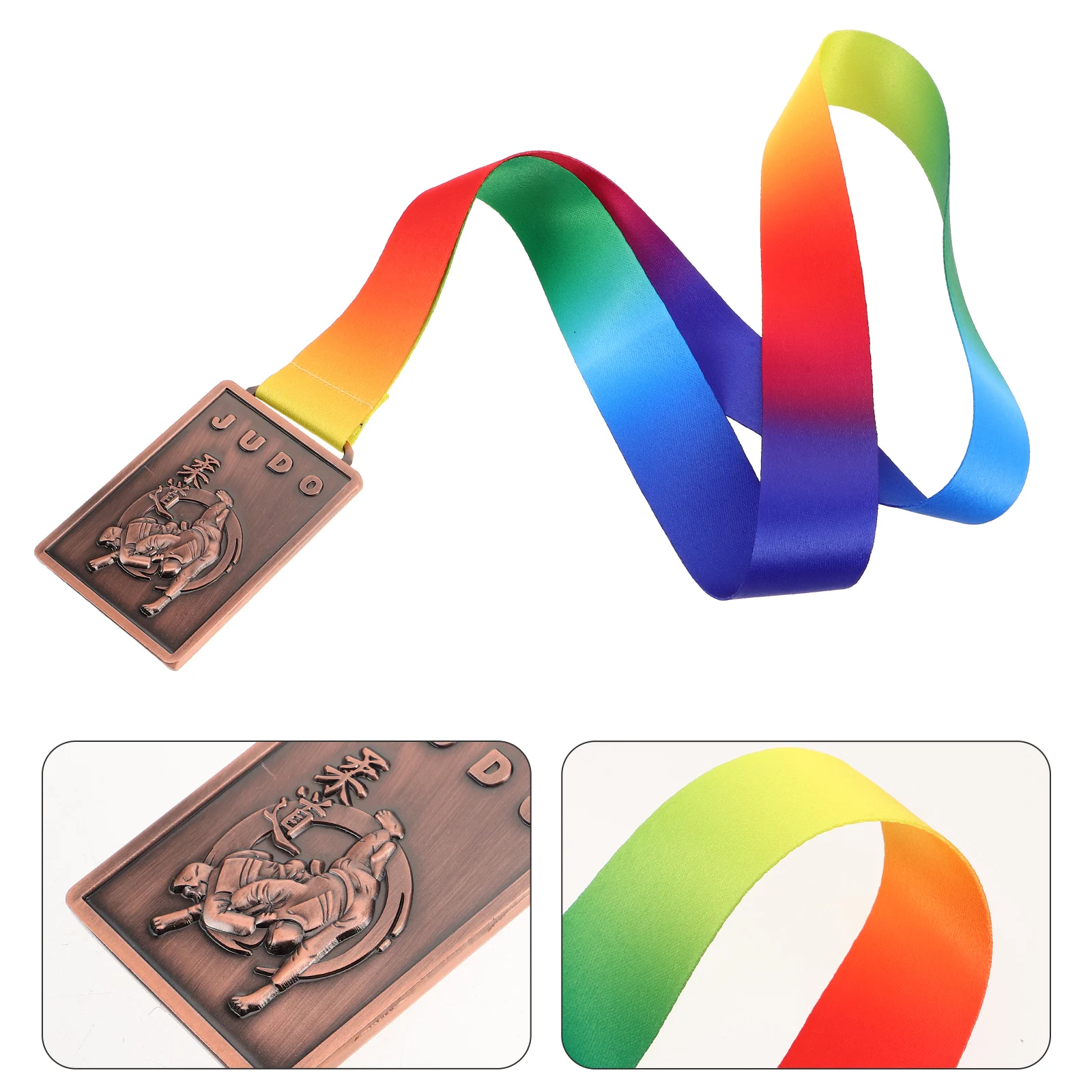 

Silver Award Medals Judo Martial Arts Sports Karate Gymnastics School Competition Winner Champion Participation Medal For