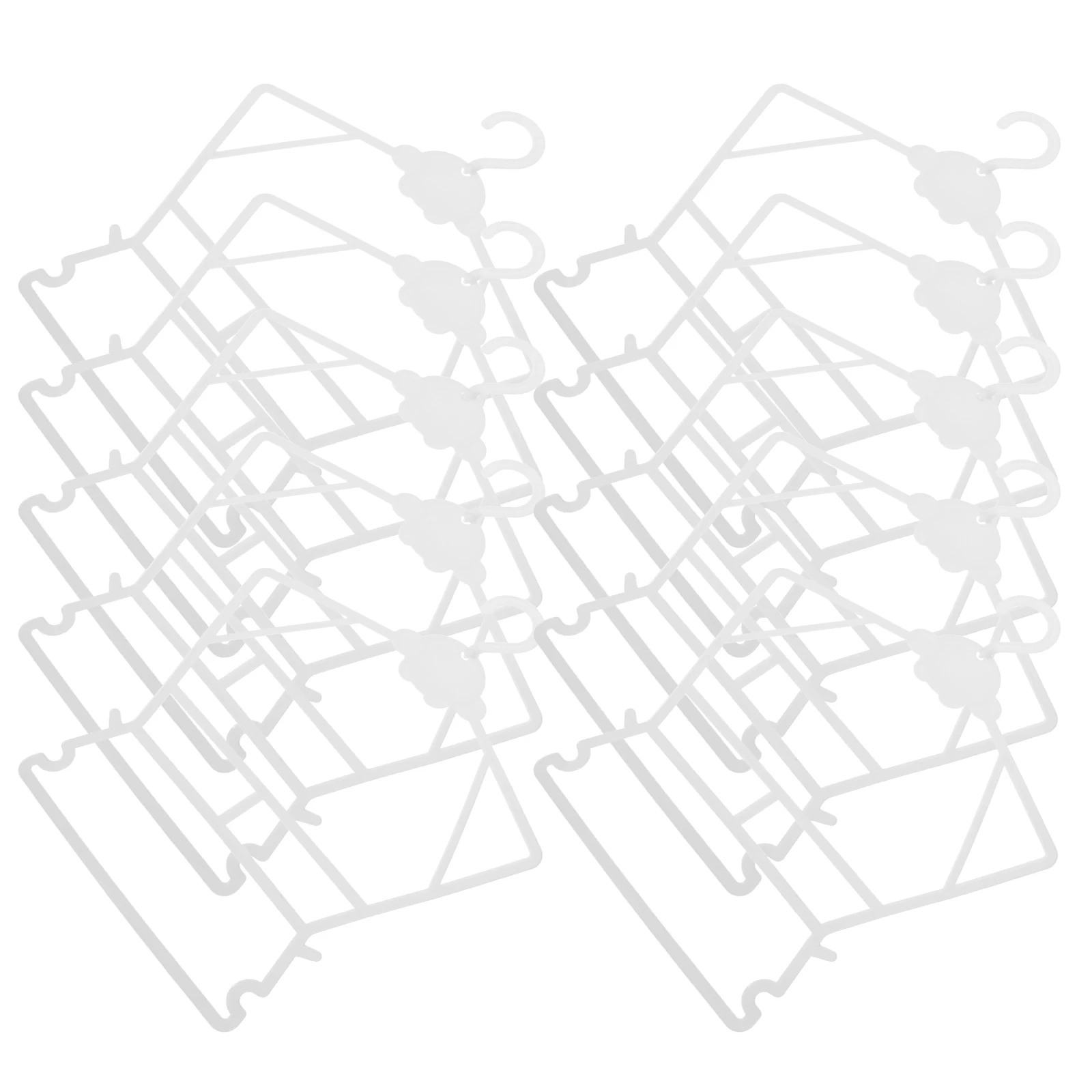 

Hanger 's Clothes Set Coat Hangers Clothing Support Plastic