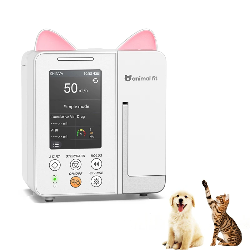 med ical Pet Portable LCD Touch Screen Intravenous Veterinary infusion Pumps for animal hospital